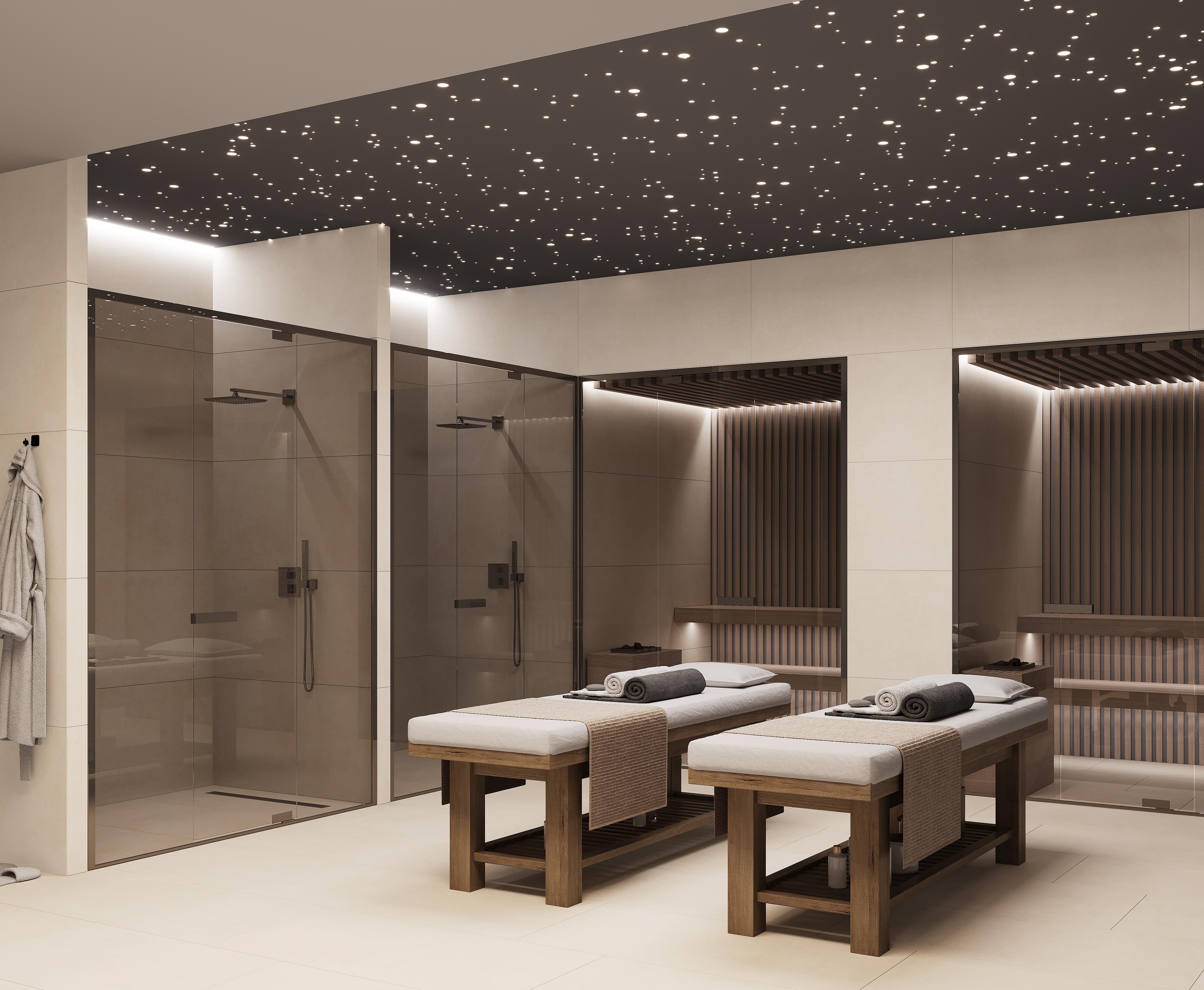 Betonica Crema PRO: теплый интерьер в стиле индастриал